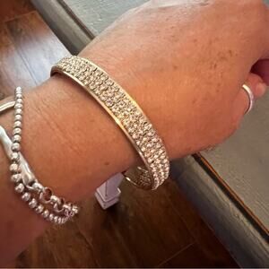 Gold Tone Bling Bracelet